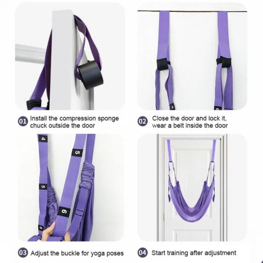 Flozen Door Aerial Yoga Strap – Safe & Easy