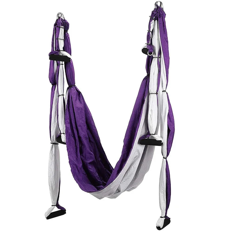 Aerial Yoga Hammock | Anti-Gravity Swing, Adjustable Height - Flozen 