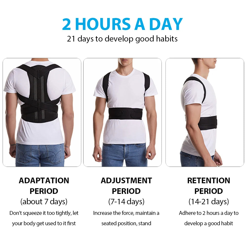 Flozen Posture Corrector Back Brace – Comfort & Support