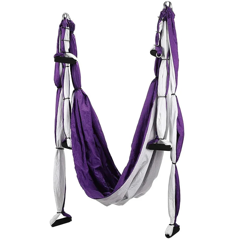Aerial Yoga Hammock | Anti-Gravity Swing, Adjustable Height - Flozen 