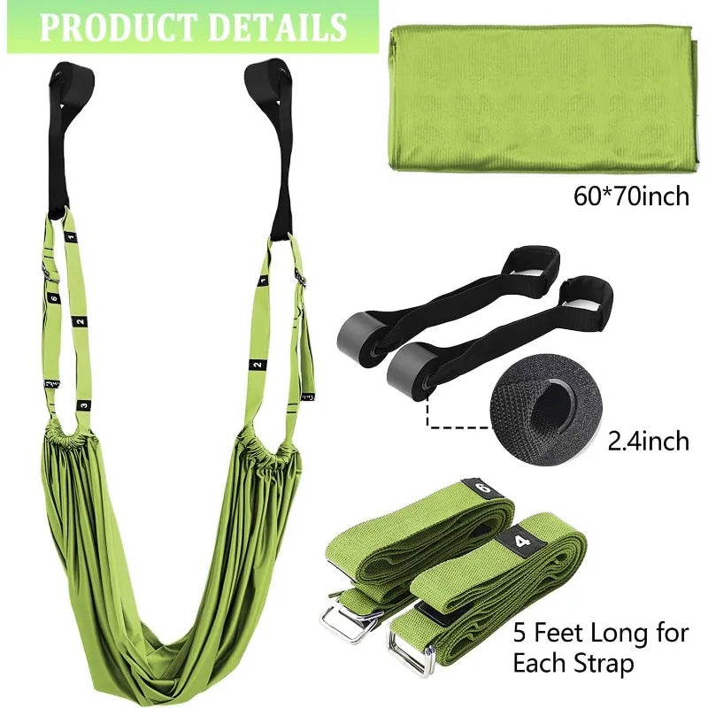 Flozen Door Aerial Yoga Strap – Safe & Easy